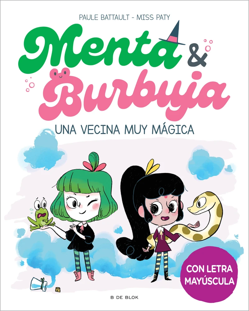 Portada: Menta y Burbuja 2 - Una vecina muy mágica