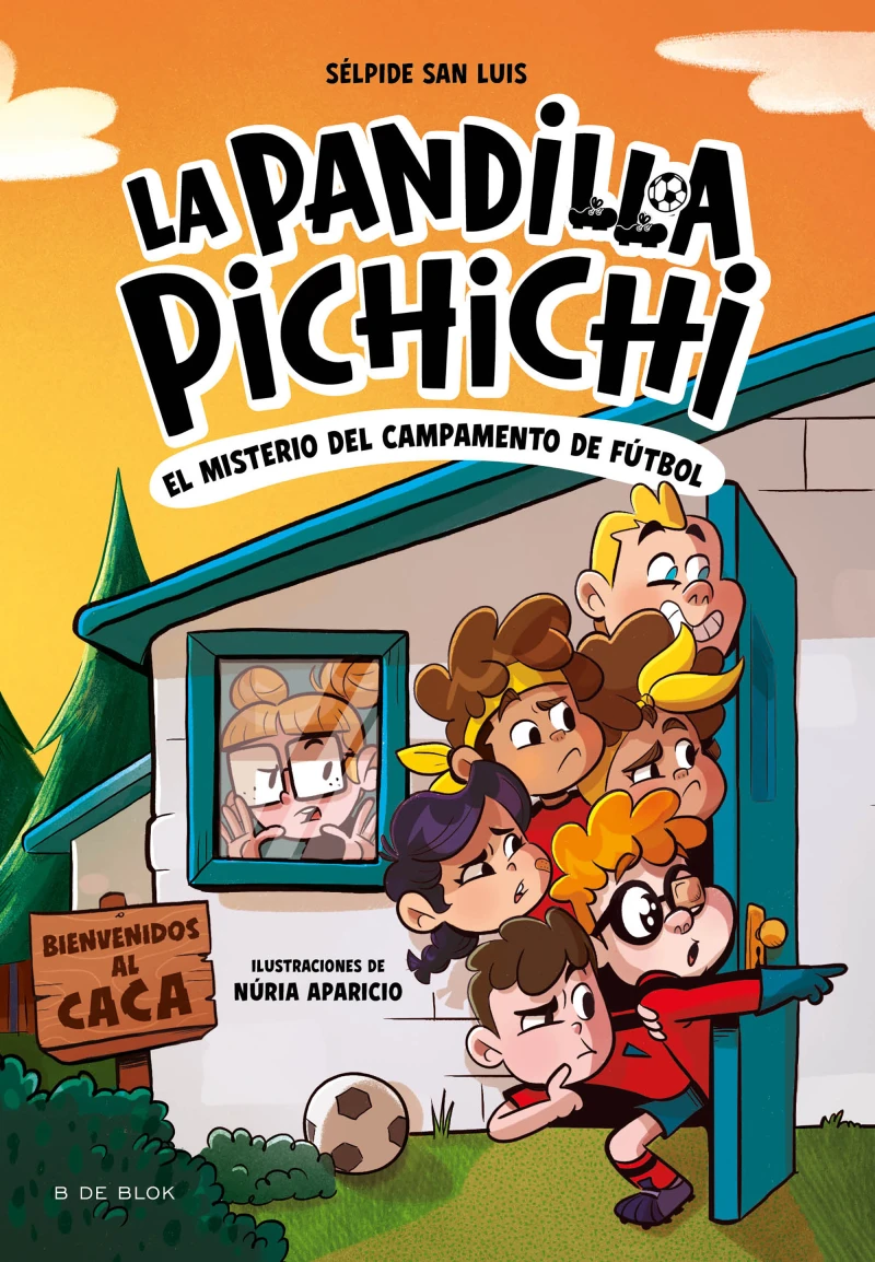 Portada: La Pandilla Pichichi 2 - El misterio del campamento de fútbol