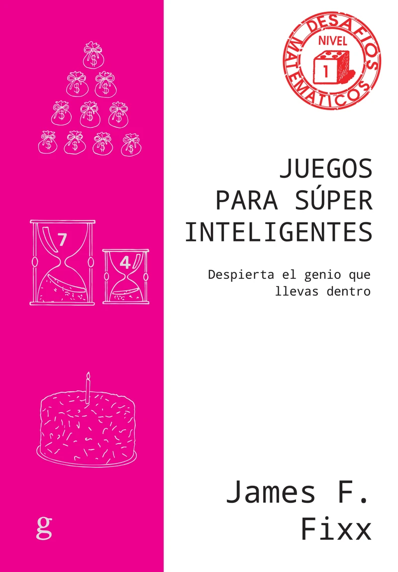 Portada: Juegos para súper inteligentes