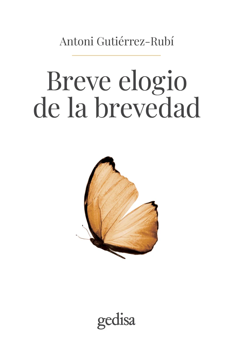 Portada: Breve elogio de la brevedad