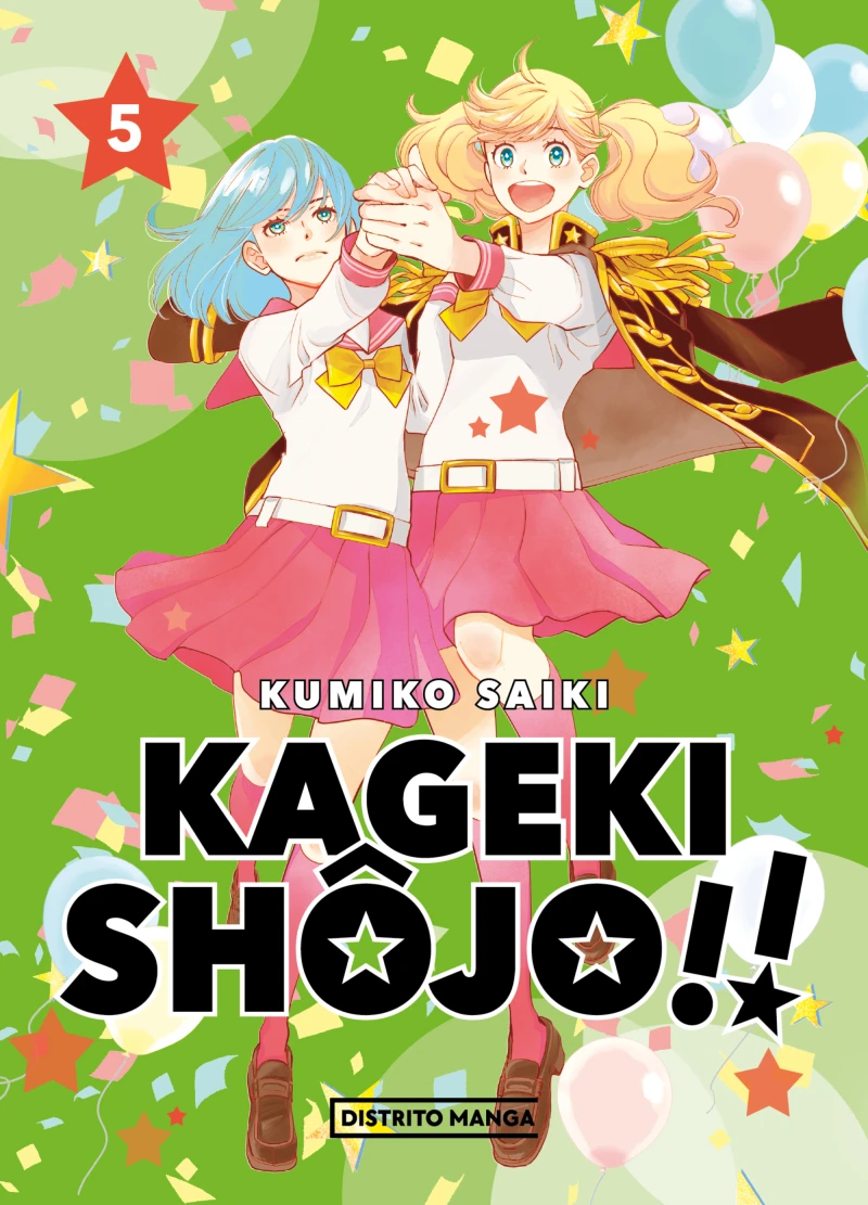 Portada: Kageki Shôjo!! 5 (Shôjo)