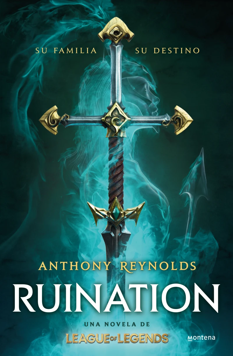 Portada: Ruination. Una novela de League of Legends
