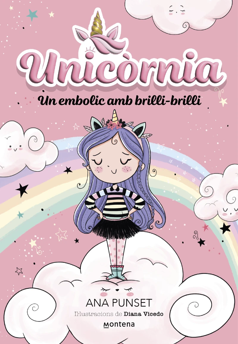 Portada: Unicòrnia 1 - Un embolic amb brilli-brilli