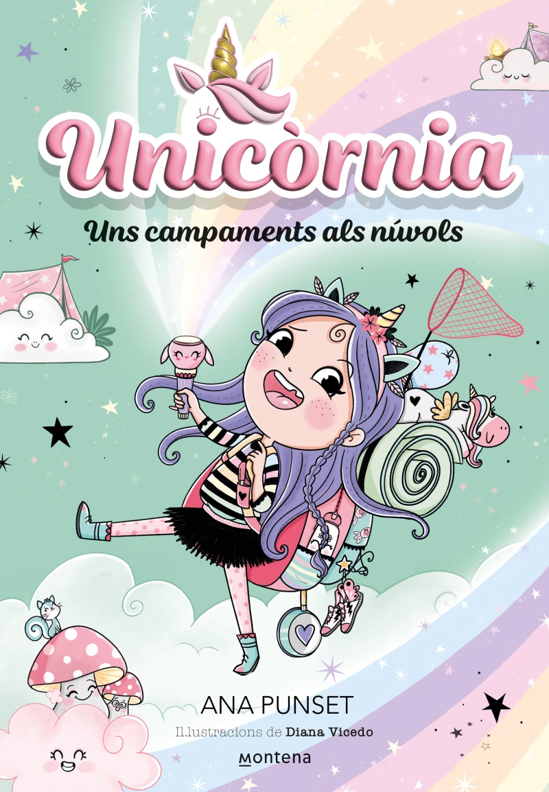 Portada: Unicòrnia 5 - Uns campaments als núvols