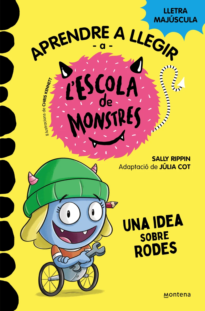 Portada: Aprendre a llegir a l'Escola de Monstres 12 - Una idea sobre rodes