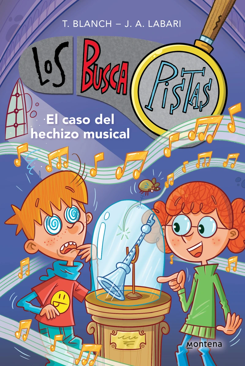 Portada: Los BuscaPistas 15 - El caso del hechizo musical