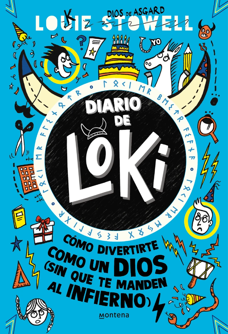 Portada: Diario de Loki 2 - Cómo divertirte como un dios (sin que te manden al infierno)