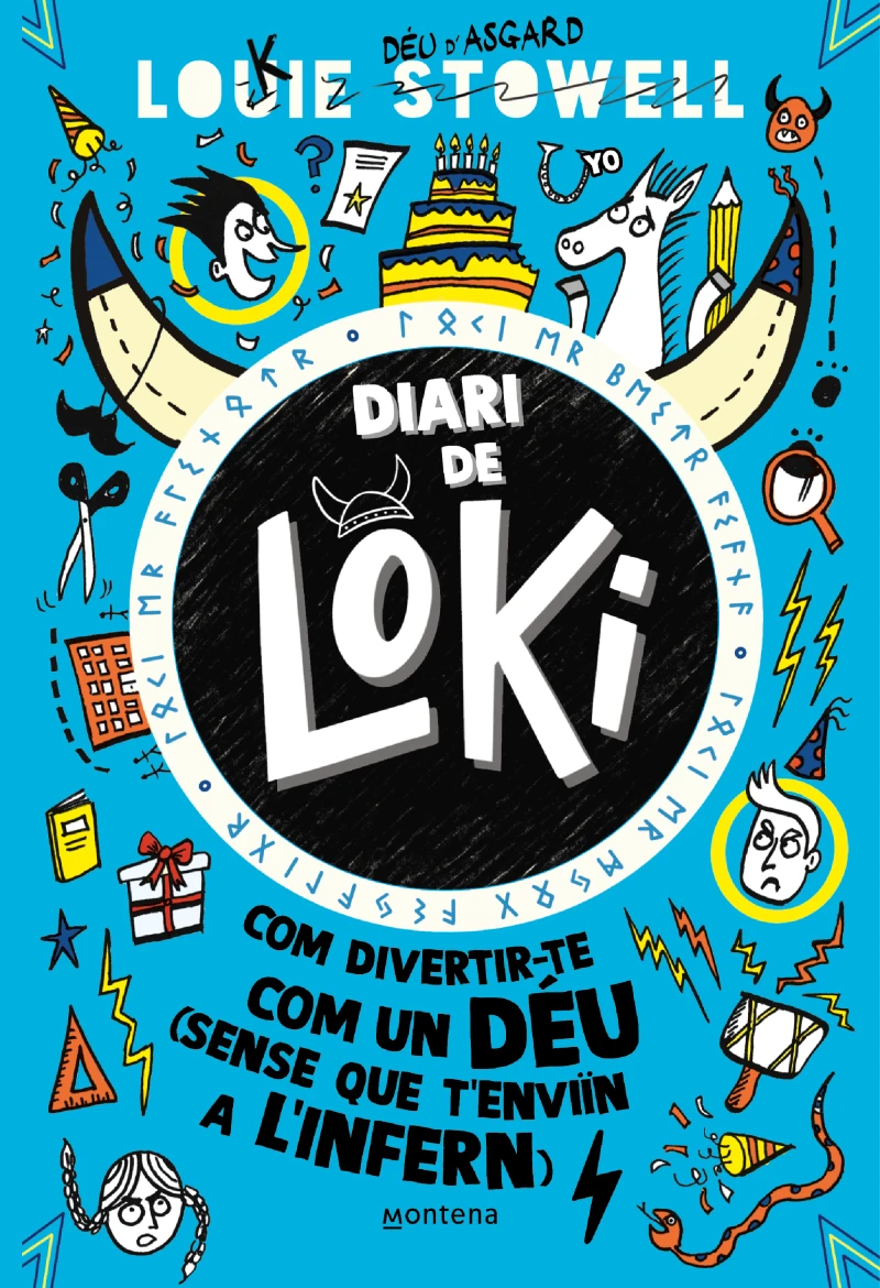 Portada: Com divertir-te com un déu (sense que t'enviïn a l'infern) (Diari de Loki 2)