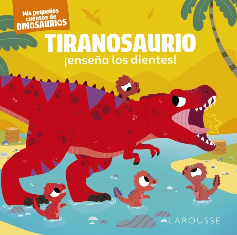 Portada: Tiranosaurio ¡enseña los dientes!