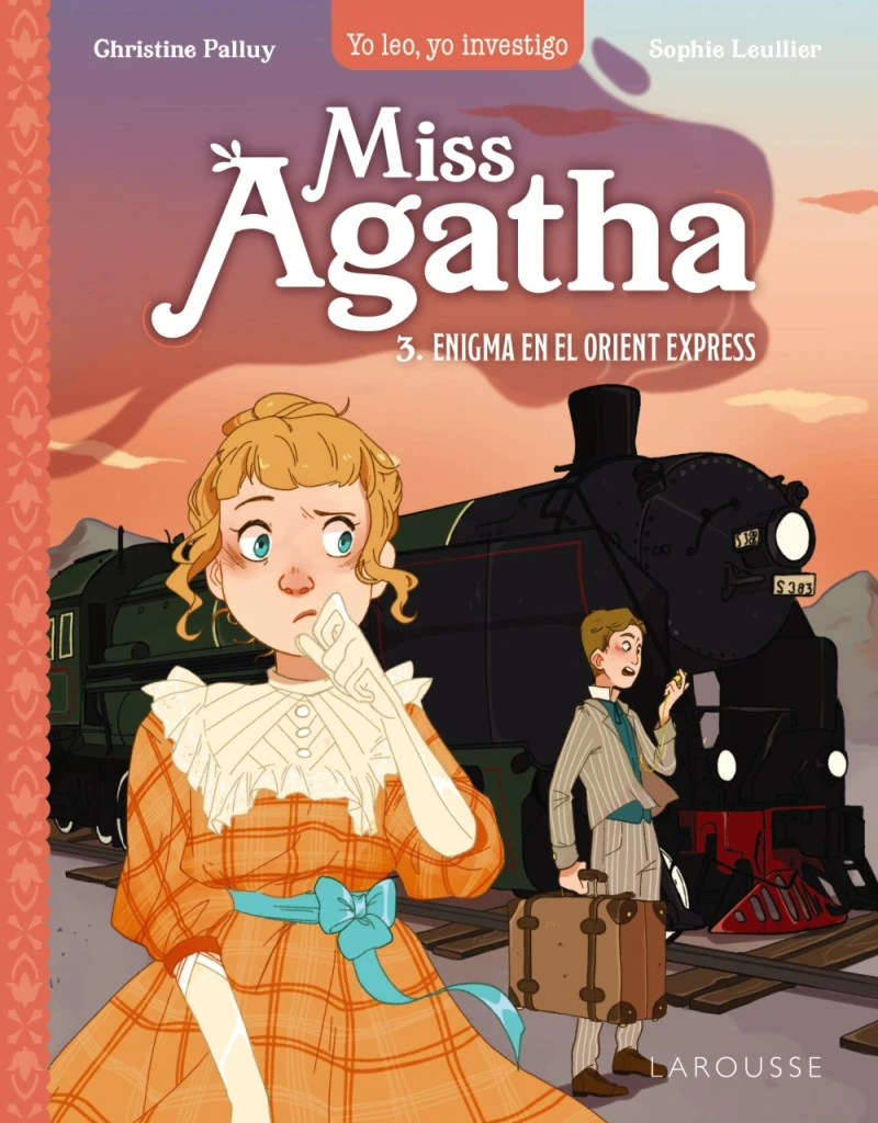 Portada: Miss Agatha. Enigma en el Orient Express