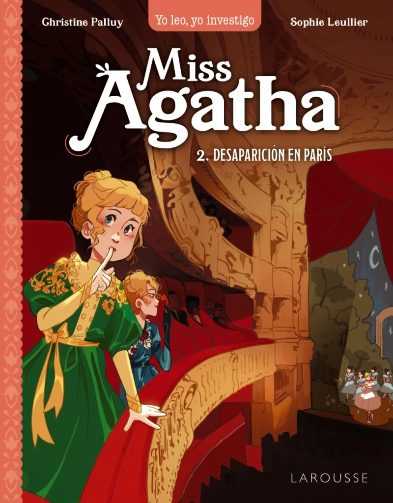 Portada: Miss Agatha. Desaparición en París