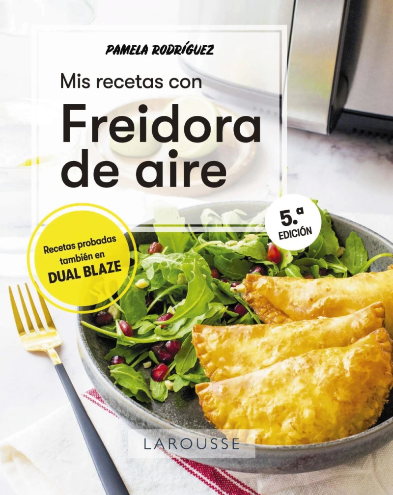 Portada: Mis recetas con freidora de aire