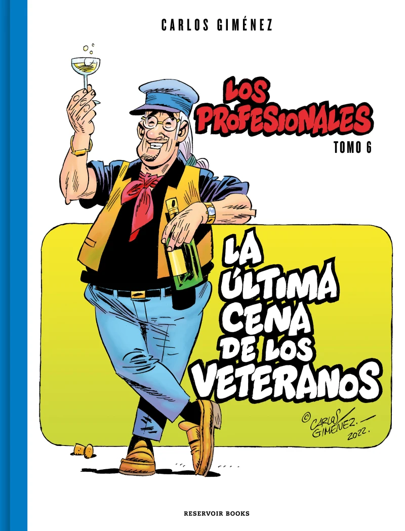 Portada: La última cena de los veteranos (Los Profesionales 6)