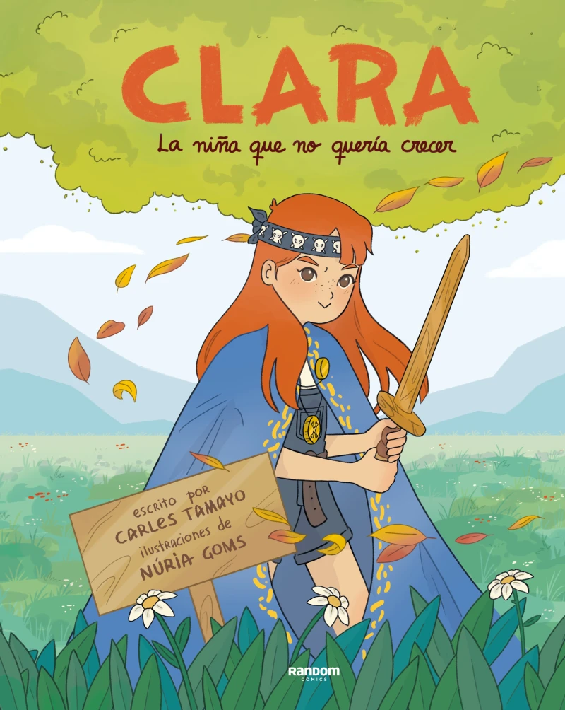 Portada: Clara o la niña que no quería crecer