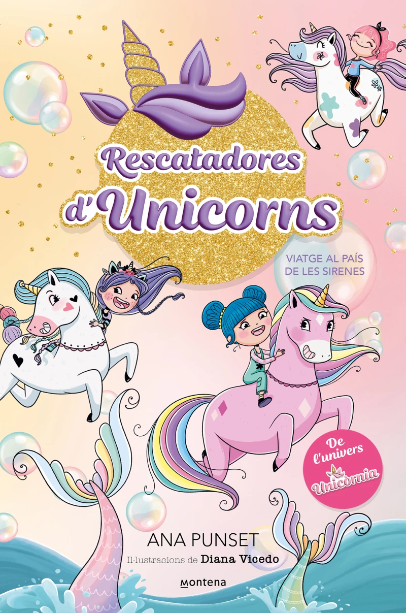 Portada: Rescatadores d'Unicorns 1 - Viatge al país de les sirenes