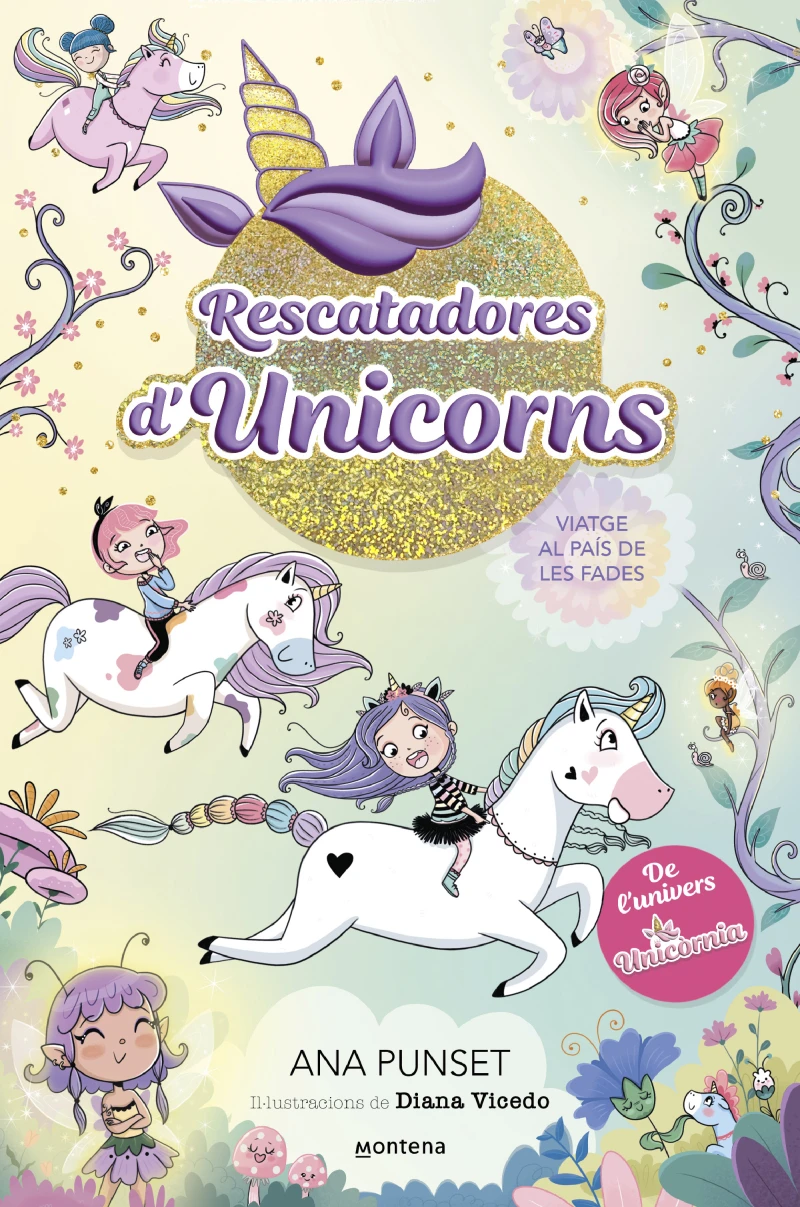 Portada: Rescatadores d'Unicorns 2 - Viatge al país de les fades