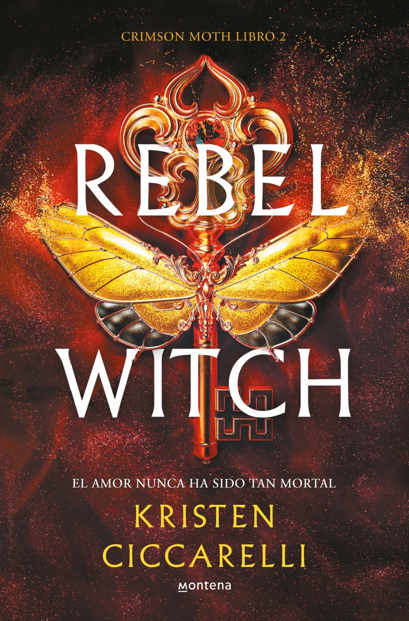 Portada: Rebel Witch (Crimson Moth. Libro 2)