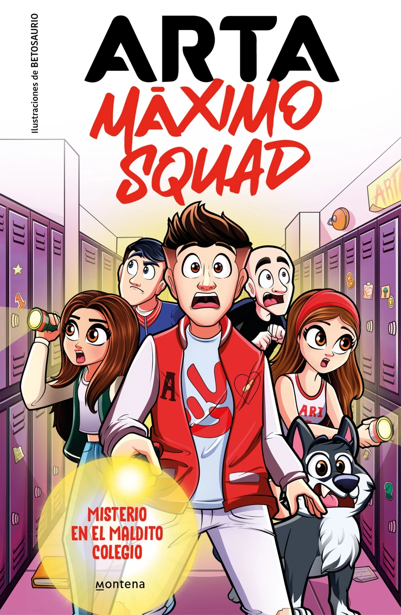 Portada: Arta Máximo Squad 1 - Misterio en el maldito colegio