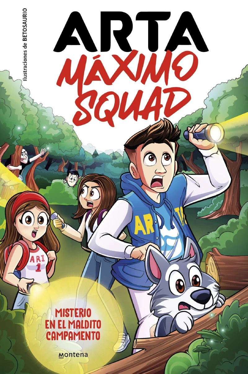 Portada: Arta Máximo Squad 2 - Misterio en el maldito campamento
