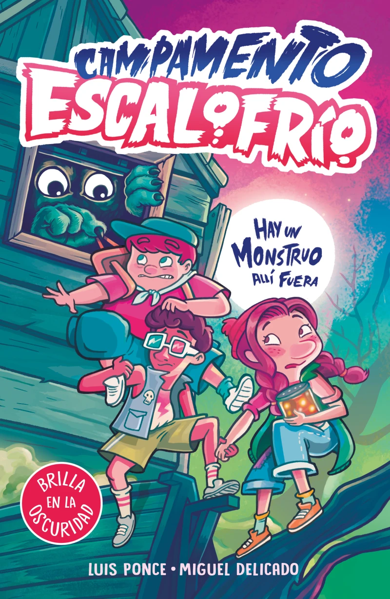 Portada: Campamento Escalofrío 1 - Hay un monstruo allí fuera