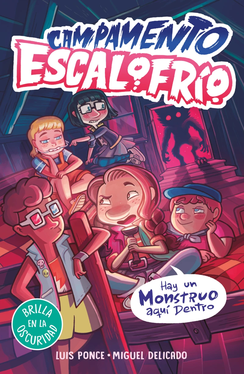 Portada: Campamento Escalofrío 2 - Hay un monstruo aquí dentro