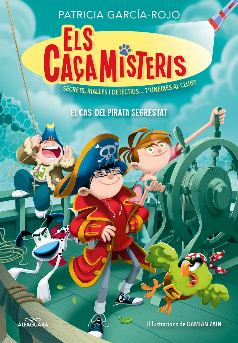 Portada: Els caçamisteris 5 - El cas del pirata segrestrat