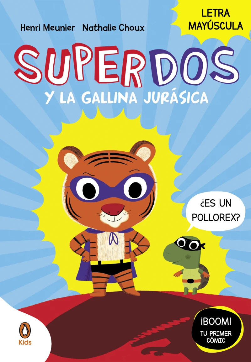 Portada: SuperDos y la gallina jurásica (SuperDos 1)