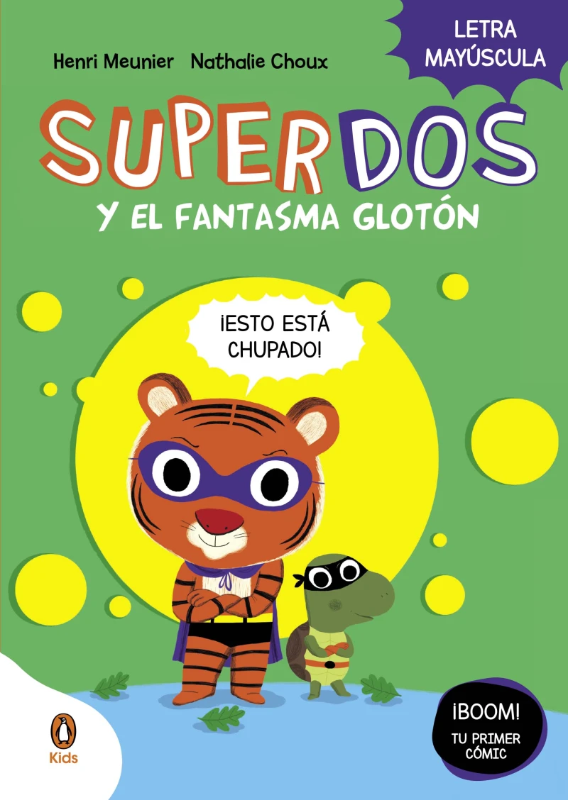 Portada: SuperDos y el fantasma glotón (SuperDos 3)