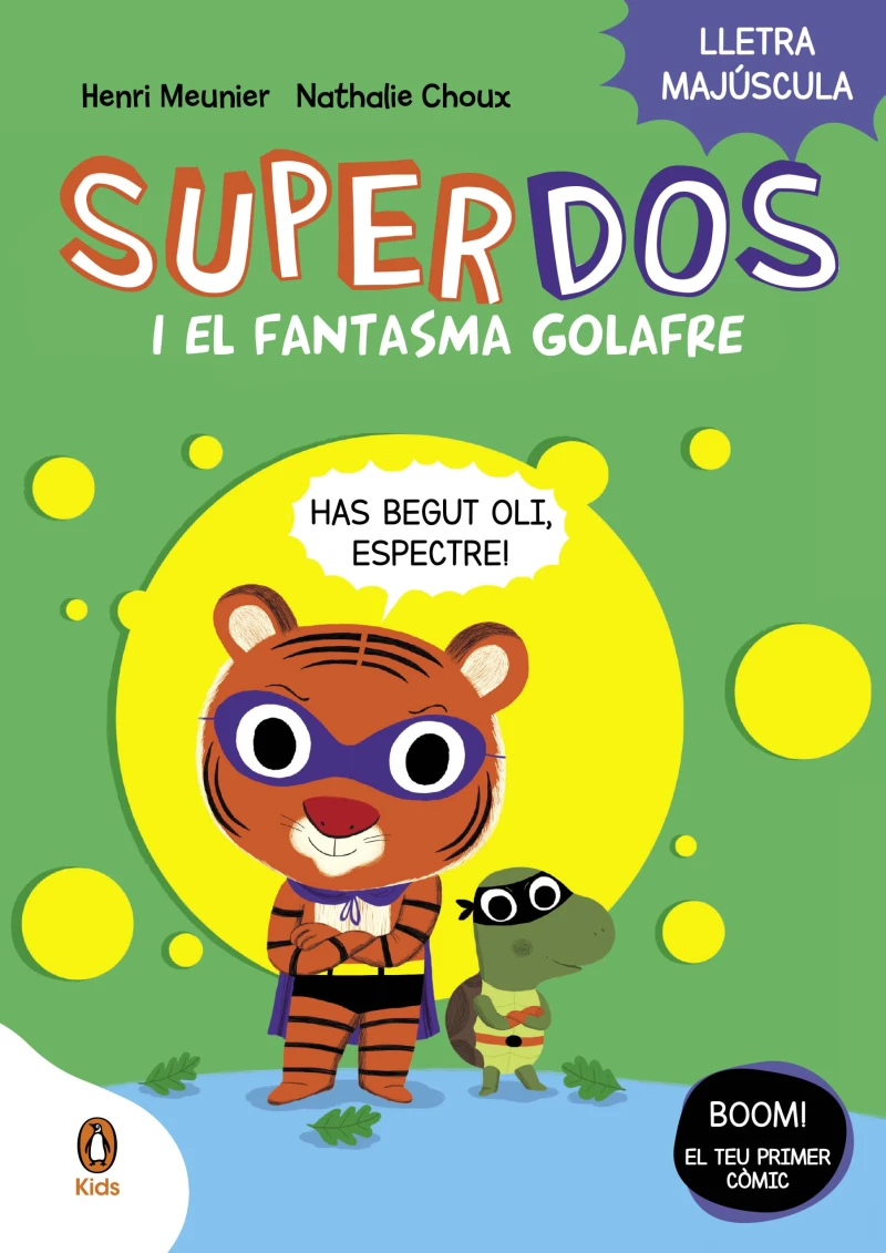 Portada: SuperDos i el fantasma golafre (SuperDos 3)