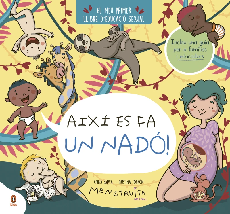 Portada: Així es fa un nadó! (mini Menstruita)