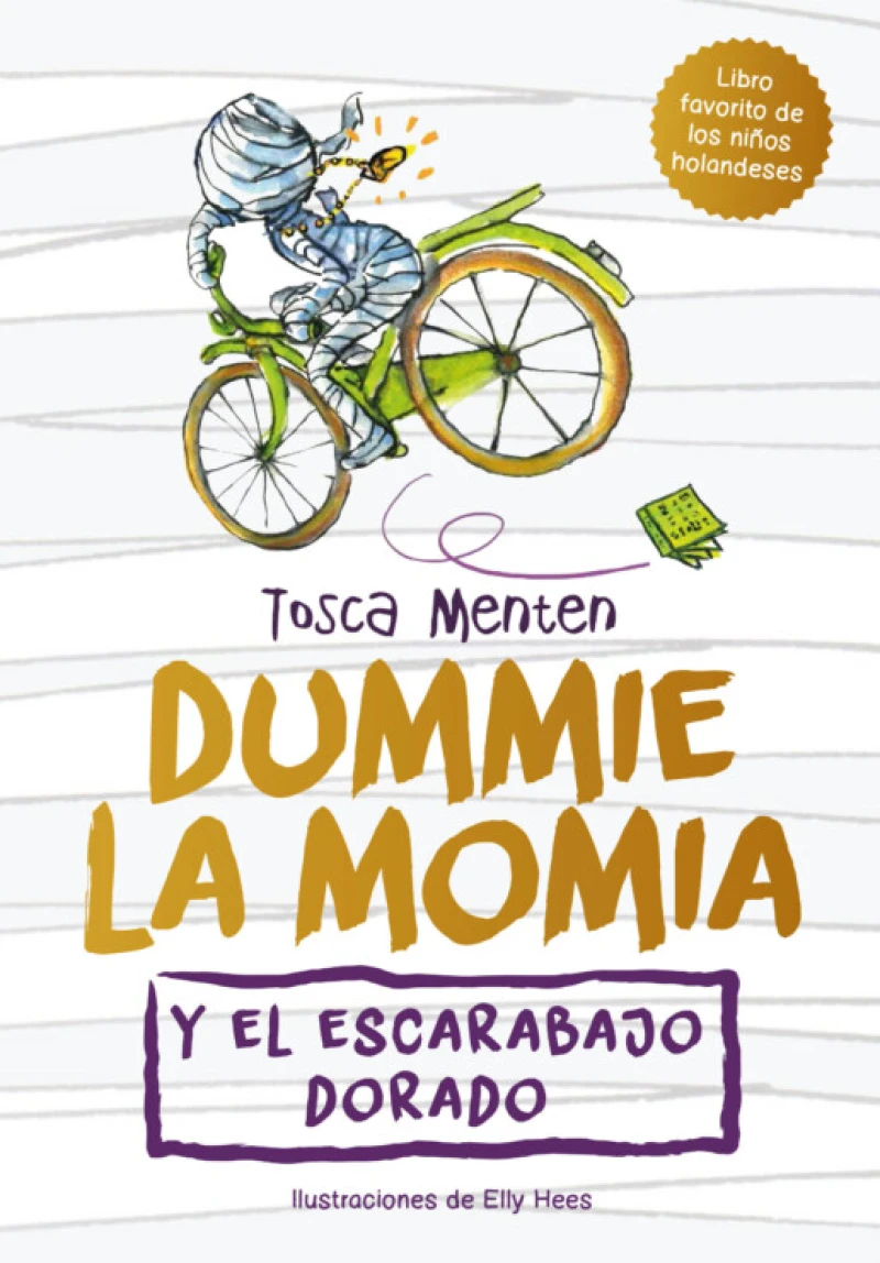 Portada: Dummie, la momia, y el escarabajo dorado