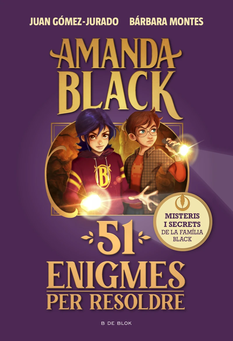 Portada: Amanda Black - 51 enigmes per resoldre