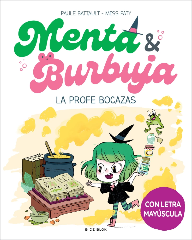 Portada: Menta y Burbuja 3 - La profe bocazas