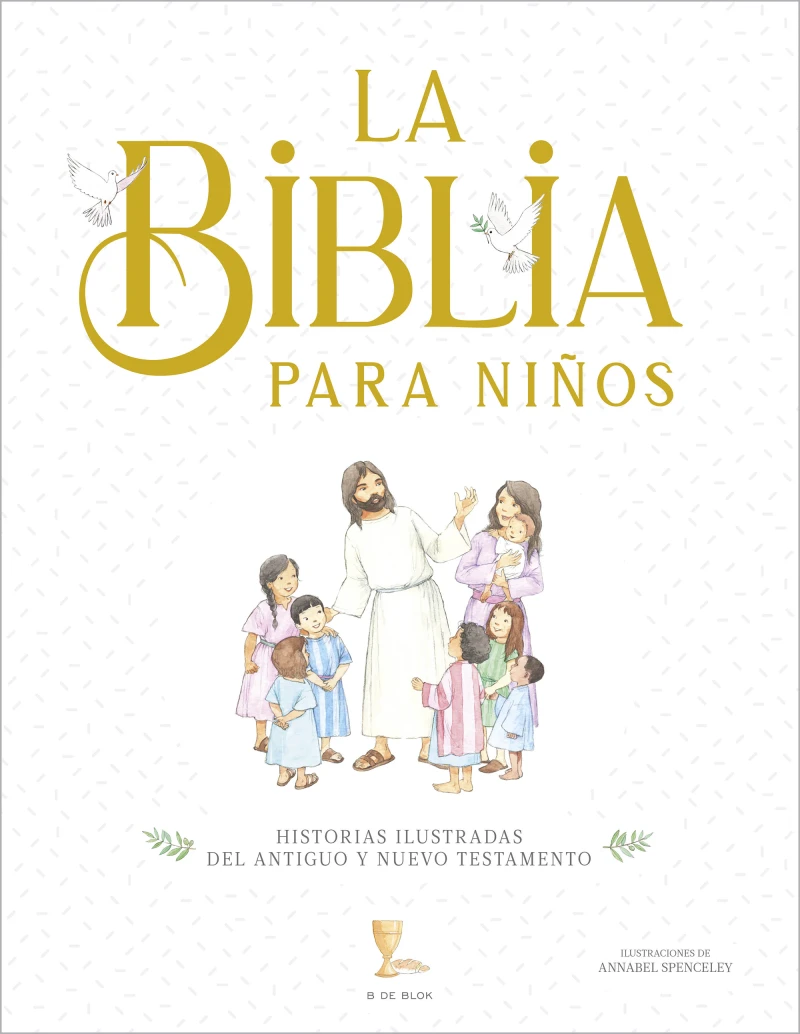 Portada: La Biblia para niños