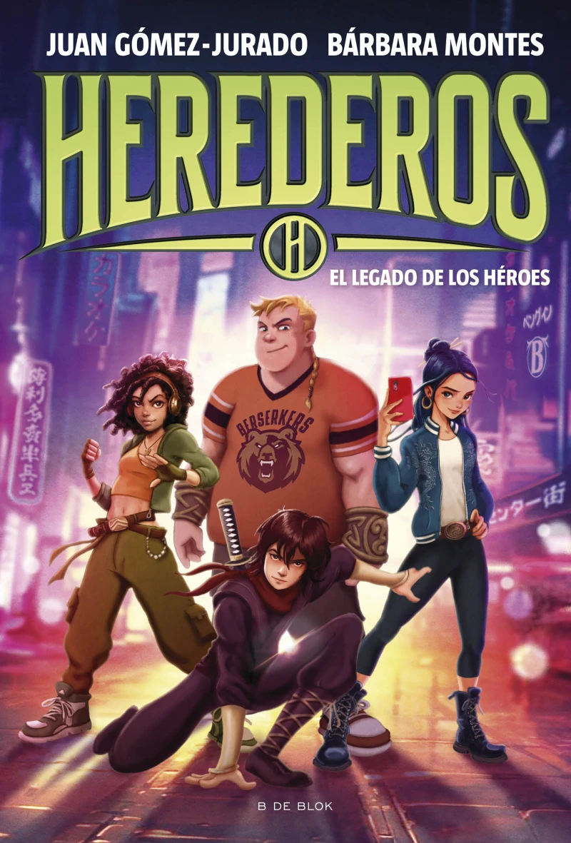 Portada: Herederos (del Universo Amanda Black) 1 - El legado de los héroes