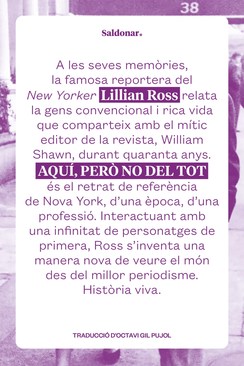 Portada: Aquí, però no del tot