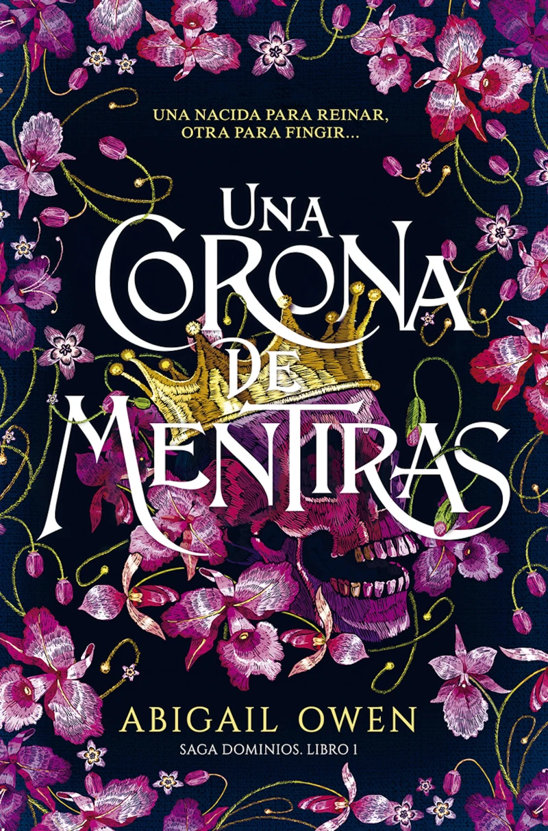 Portada: Una corona de mentiras 