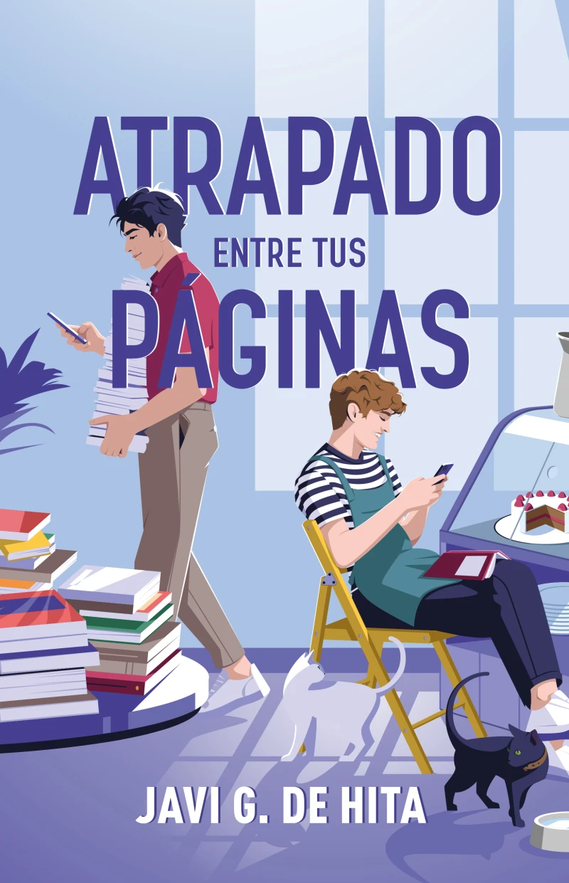 Portada: Atrapado entre tus páginas