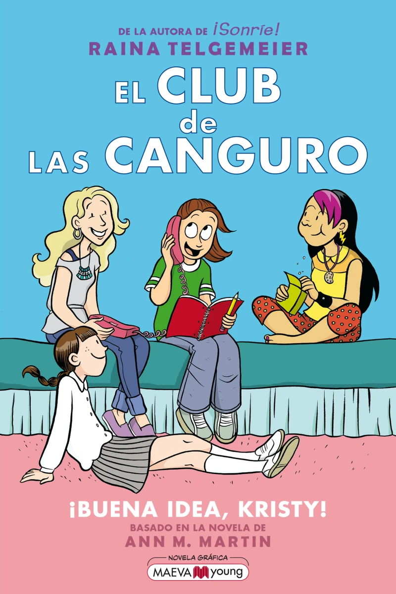 Portada: El Club de las Canguro 1: ¡Buena idea, Kristy!