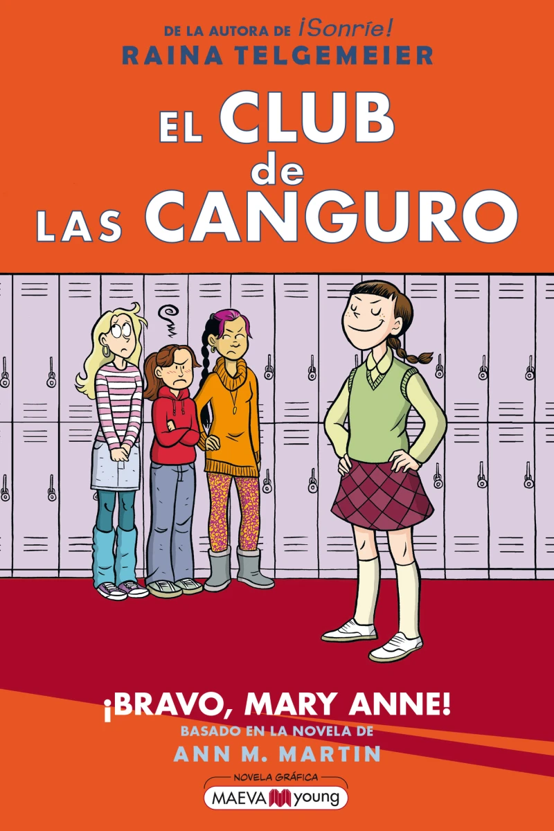 Portada: El Club de las Canguro 3: ¡Bravo, Mary Anne!