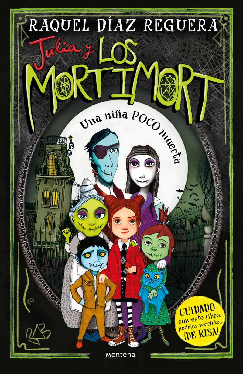 Portada: Julia y Los Mortimort 1 - Una niña POCO muerta