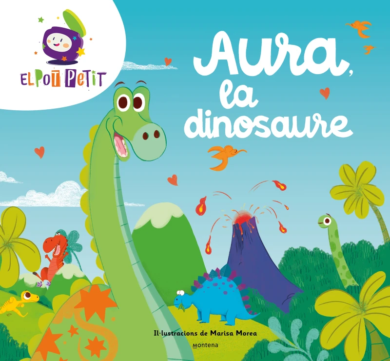 Portada: Aura la dinosaure