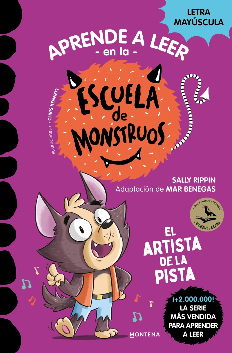 Portada: Aprender a leer en la Escuela de Monstruos 13 - El artista de la pista