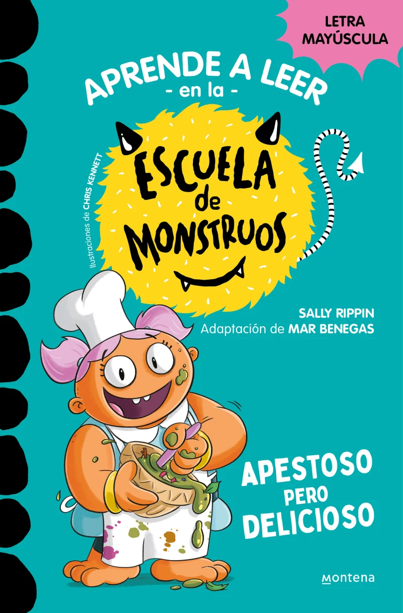 Portada: Aprender a leer en la Escuela de Monstruos 14 - Apestoso pero delicioso