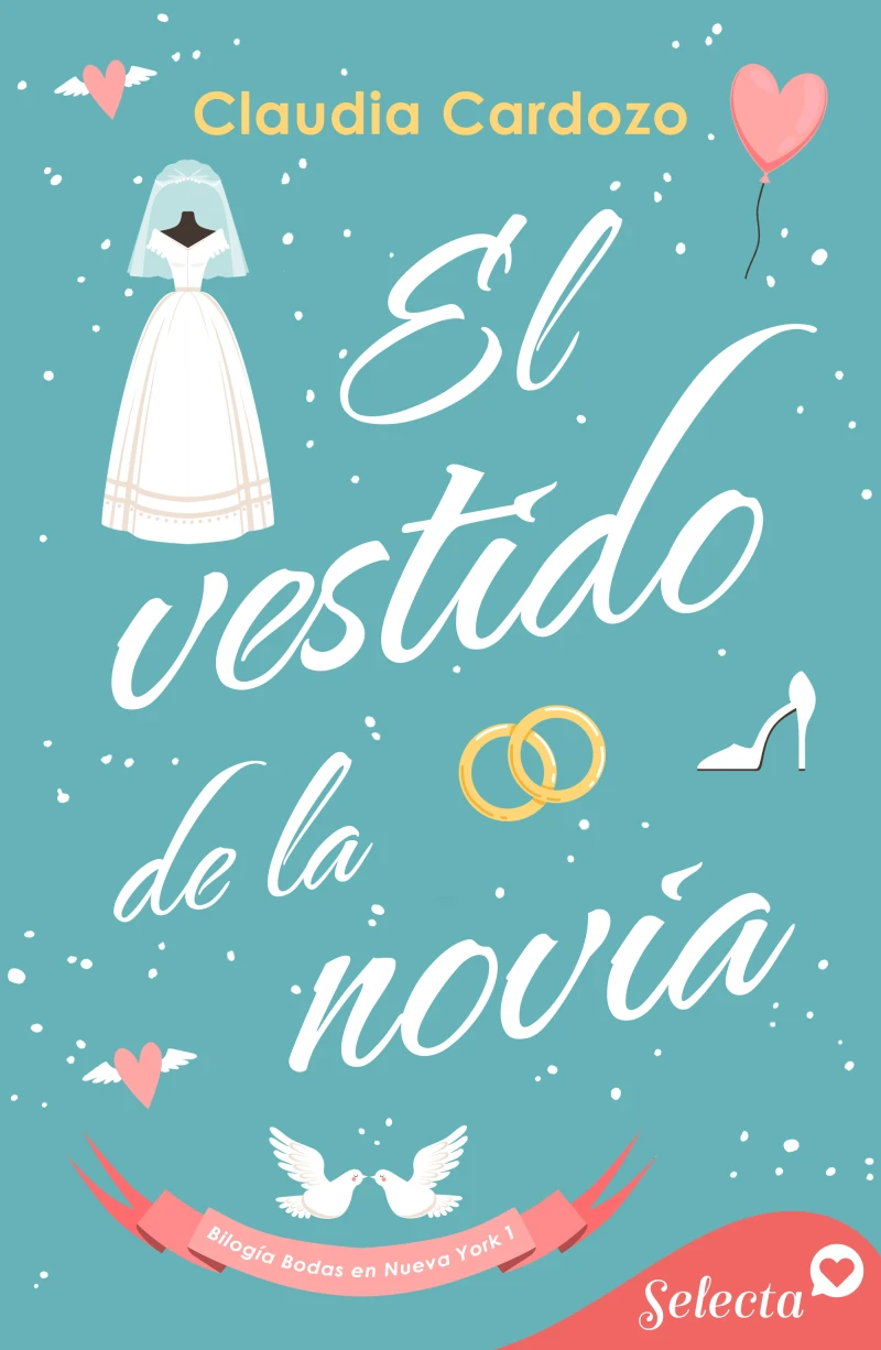Portada: El vestido de la novia (Bodas en Nueva York 1)