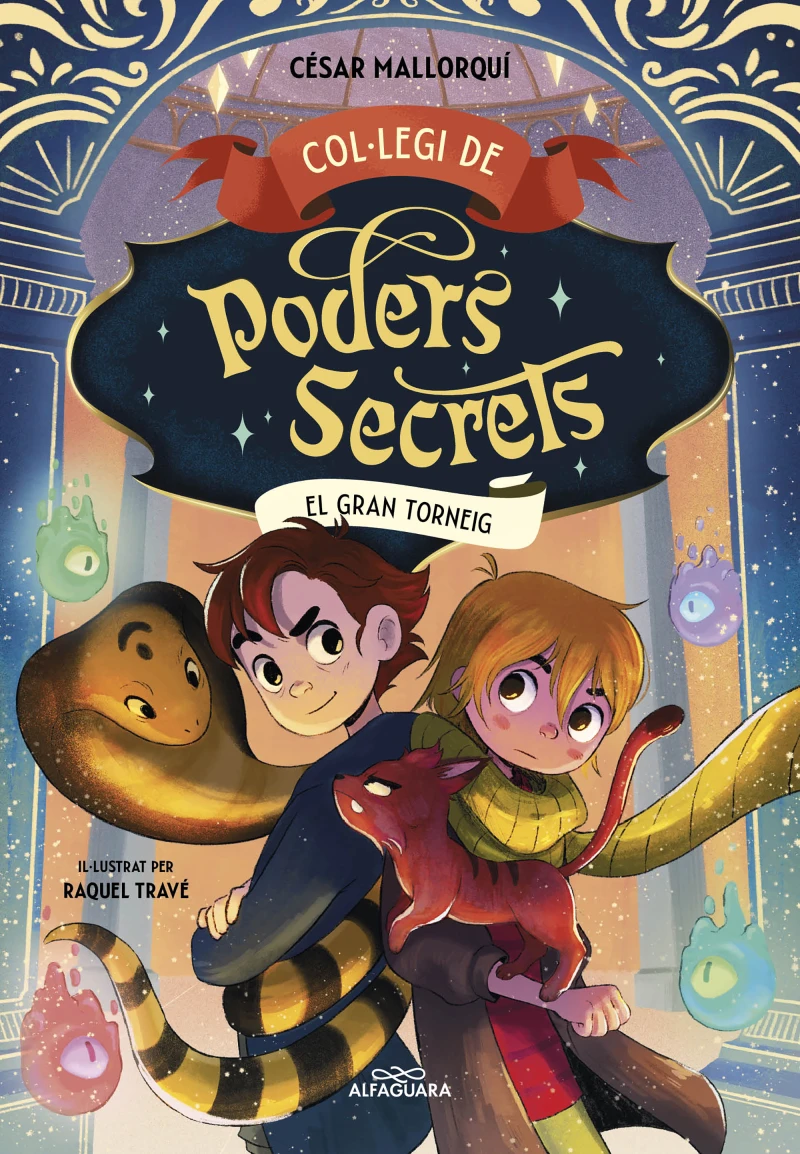 Portada: Col·legi de Poders Secrets 4 - El Gran Torneig