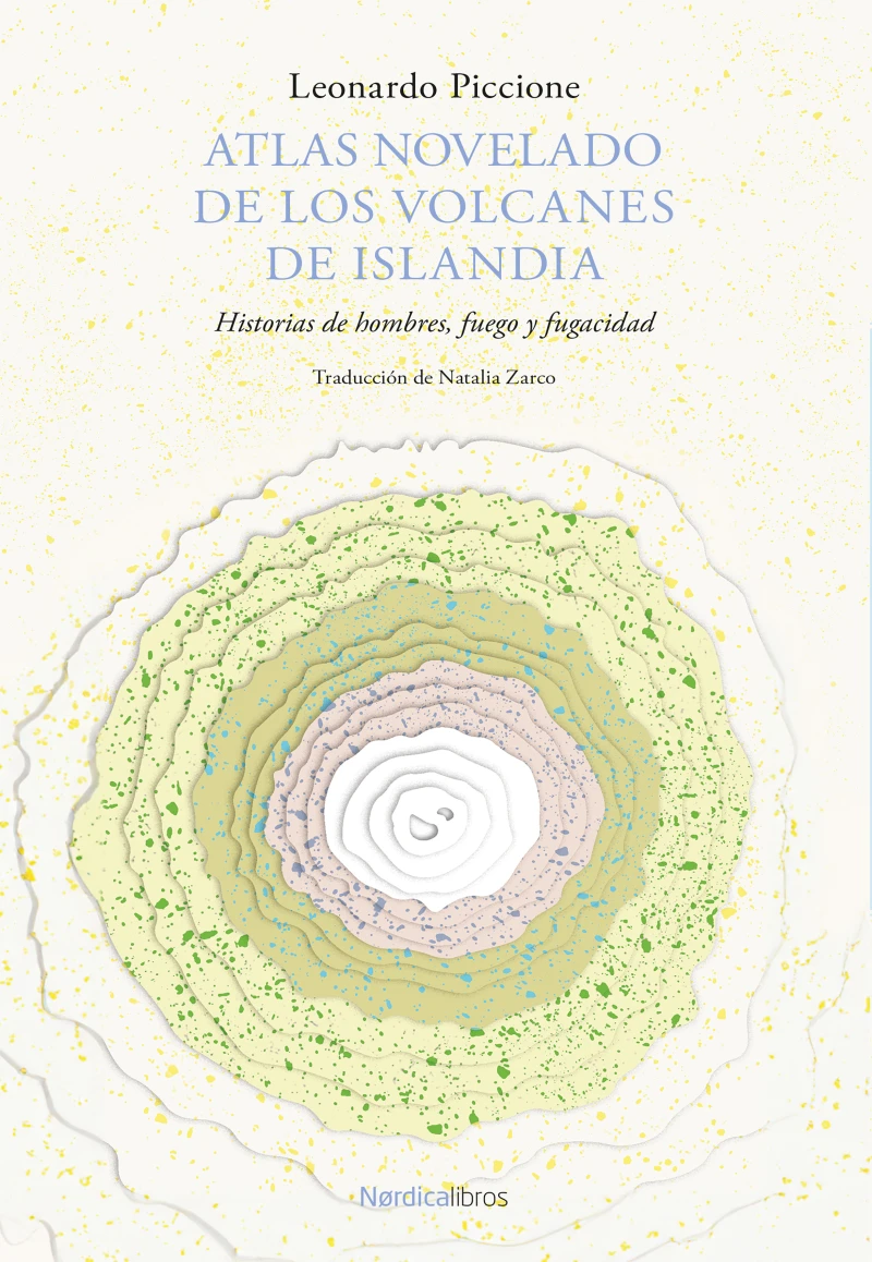 Portada: Atlas novelado de los volcanes de Islandia