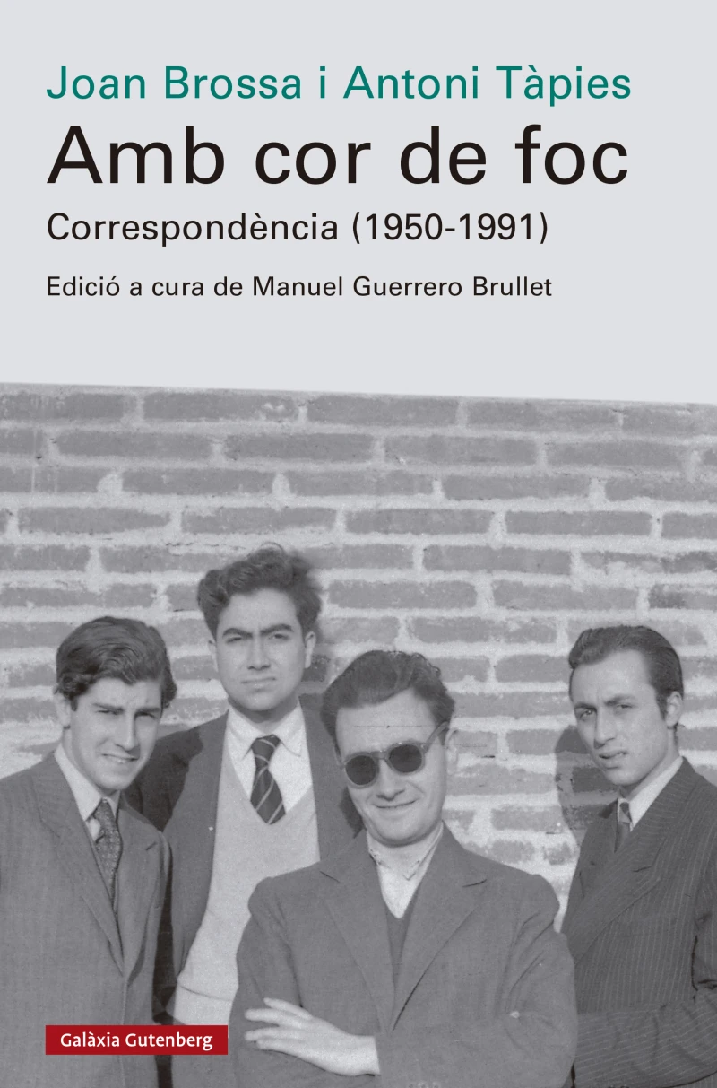 Portada: Amb cor de foc. Correspondència (1950-1991)