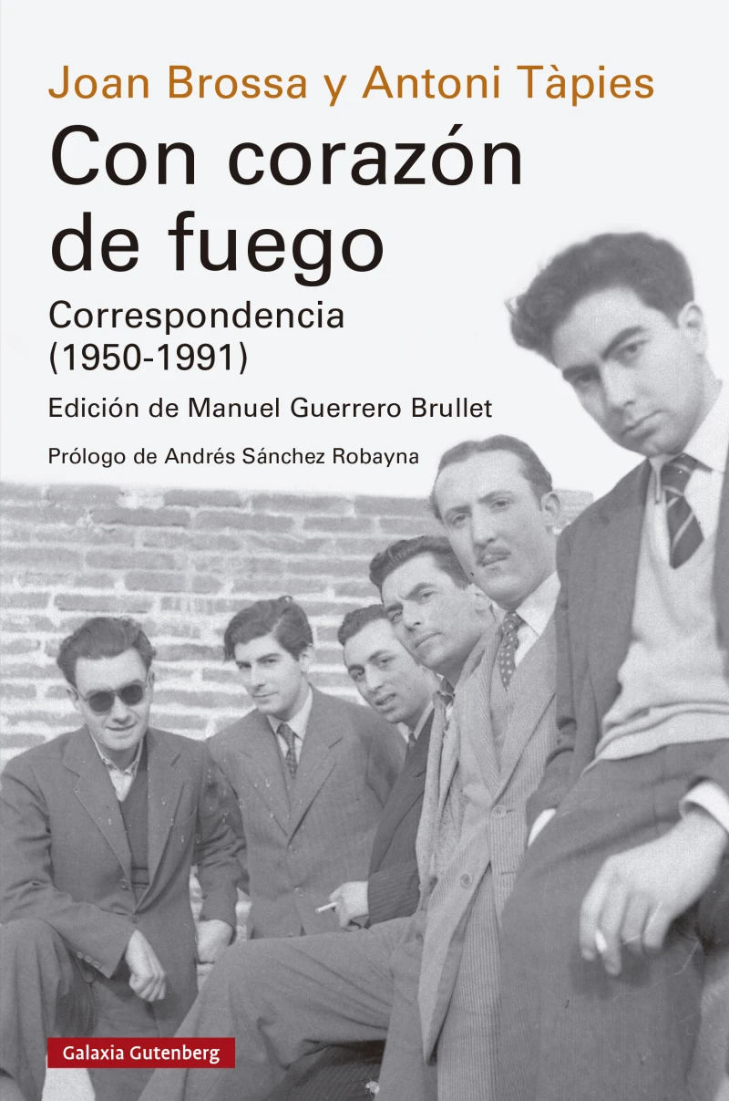 Portada: Con corazón de fuego. Correspondencia (1950-1991)
