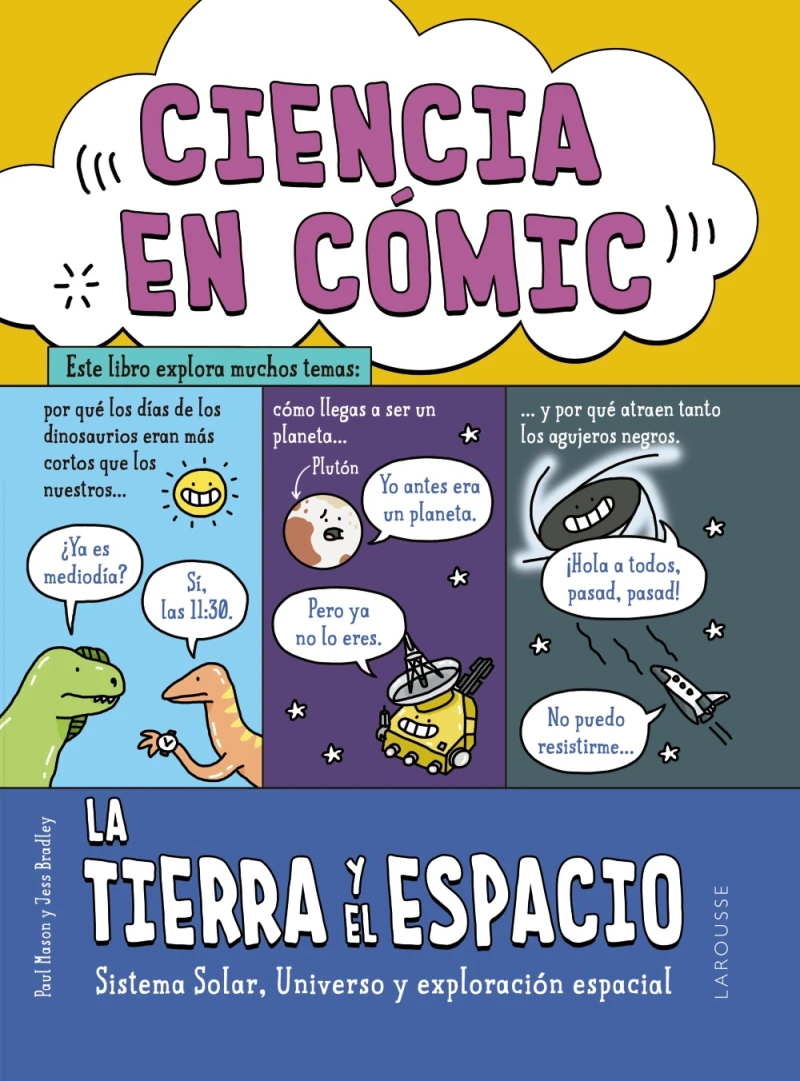 Portada: Ciencia en cómic. La Tierra y el espacio